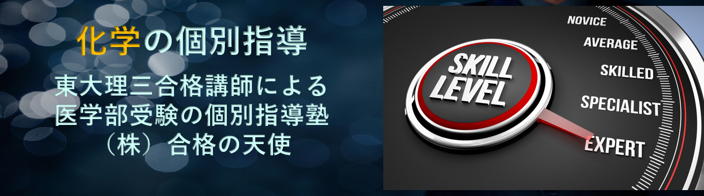 医学部受験の化学の個別指導なら東大医学部講師の個別指導塾(株)合格の天使
